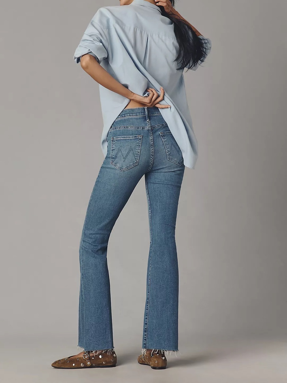 MOTHER Weekender Fray Jeans in Satisfy Your Cravings 26